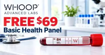 WHOOP Is Offering a FREE $69 Health Panel