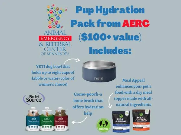 Win a Pup Hydration Pack From AERC: free sample: In the Midwest, summertime is a pupper paradise. To keep doggo happy & healthy as she enjoys the war