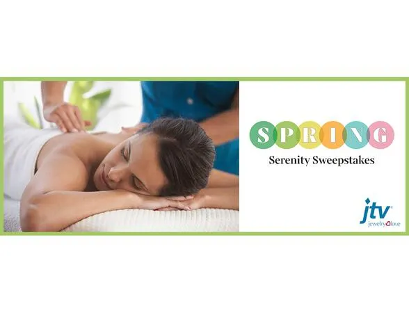 JTV Spring Serenity Sweepstakes : free sample: Get a chance to win a relaxing trip for you and a friend on a 4-night getaway of your choice of one 