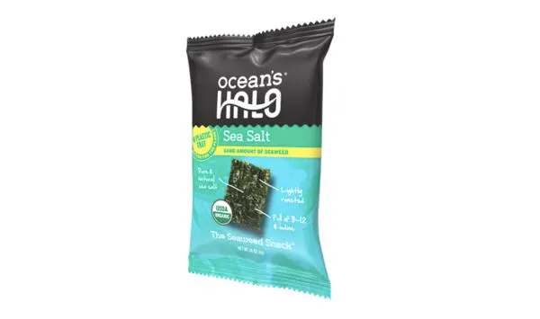 Plant-Based & FREE? Try Ocean’s Halo Seaweed Today!: free sample: Snag a FREE Ocean’s Halo Organic Trayless Seaweed Snack with this easy cash back offer from Aisle, a