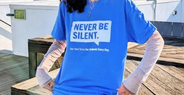 Stand Proud: Get a Free PETA Action Team T-shirt and Make a Difference!: free sample: PETA is offering a free "Action Team" T-shirt to those who share three actions they've taken to supp