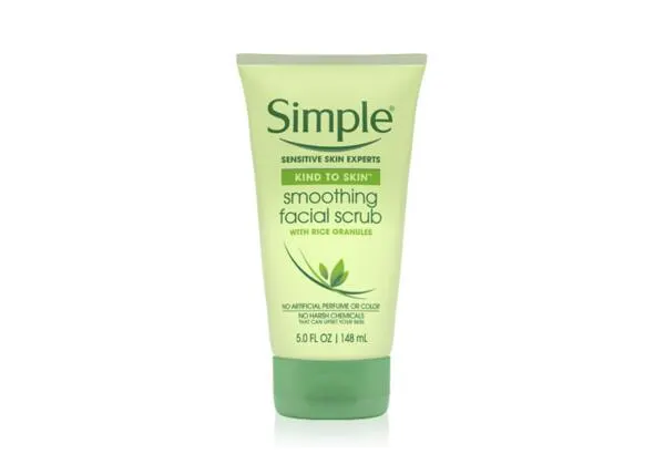 Simple Smoothing Facial Scrub for Free: free sample: Get this Simple Smoothing Facial Scrub for free! All you have to do is click the 'Get Sample' and co