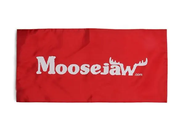 Moosejaw Flag for Free: free sample: If you love Moosejaw's products, I am sure that you would love to have this shiny Moosejaw Flag espe