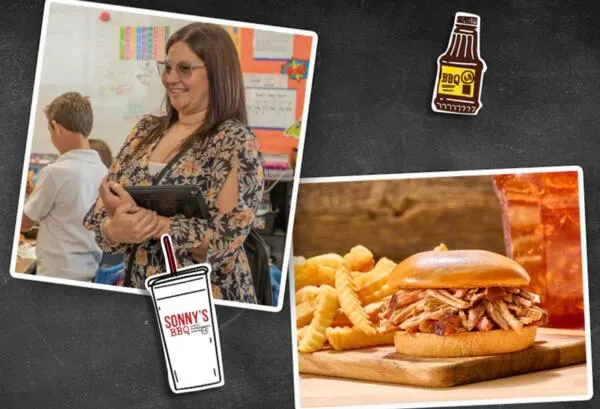 Teachers Eat FREE: Get a Pork Big Deal at Sonny’s BBQ: free sample: 🍖 Teachers Can Get a FREE Pork Big Deal Meal at Sonny’s BBQ! Sonny’s BBQ is celebrating teachers wi