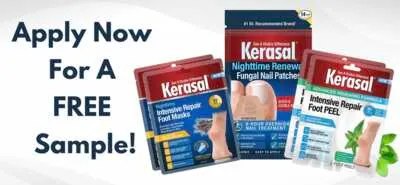 Smooth, Clear, Healthy, FREE Kerasal Nail & Foot Care!