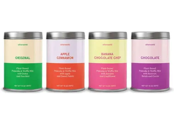 Otherworld Plant-Based Pancake and Waffle Mix for Free: free sample: Be one of the lucky members of Moms Meet that could get a chance to receive Otherworld Plant-Based P