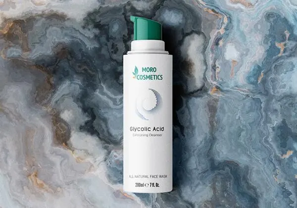 Moro Cosmetics Glycolic Acid Exfoliating Cleanser for Free: free sample: Looking for a cleanser that will make you feel younger, more beautiful, and more confident every day