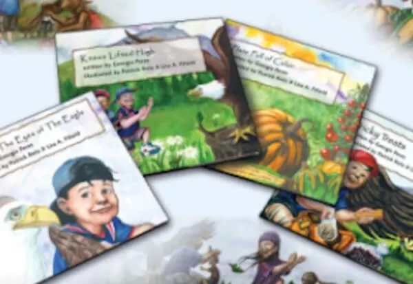 Copies of the Eagle Books Series for Free: free sample: Choose "Book" from the drop-down menu that says "Material Type" by clicking on it. You should enter 