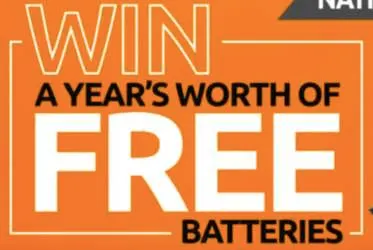 BatteriesPlus National Battery Day Sweepstakes