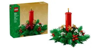 Build, Display, Celebrate: FREE LEGO Christmas Table Decoration