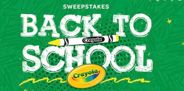 Color Outside the Lines, Win Crayola Goodies!: free sample: Get ready for the new school year with a splash of color! Enter the Crayola Back to School Sweepstak