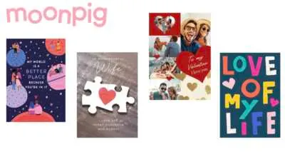 A Little Love, Totally FREE 💕 Moonpig Valentine’s Card