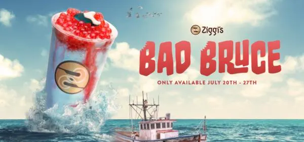 July 20-27 Only: Free Bad Bruce Frozen Drink!: free sample: From July 20-27, dive into the excitement by signing up with your email and snagging a free 20oz Bad