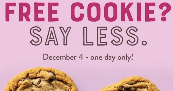 Treat Yourself: FREE Cookie at Great American Cookies!: free sample: Get a FREE Original Chocolate Chip Cookie or Sugar Cookie at Great American Cookies! Simply download