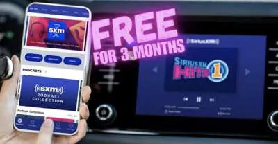 3-Months of SiriusXM for FREE!