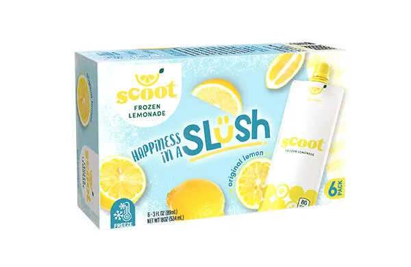 Beat the Heat: Free 6-Pack of Scoot Frozen Lemonade After Rebate!: free sample: Get a free 6-pack of Scoot Frozen Lemonade with a rebate offer. Purchase the product at a participat