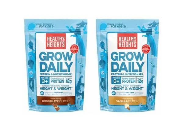 Healthy Heights Grow Daily Kids for Free: free sample: Are you looking for vitamins that would help your kids grow faster? These Healthy Heights Grow Daily