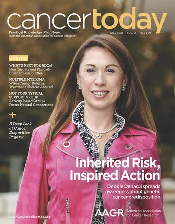 FREE Cancer Today Magazine for Patients, Survivors, and Caregivers: free sample: Cancer Today, from the American Association for Cancer Research, mails a FREE print magazine four ti