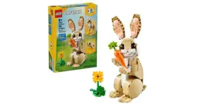 Hop Into Savings: Free LEGO Bunny Set