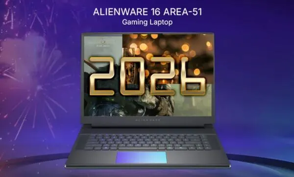 Alienware Arena Sweepstakes, Celebrate the New Year!: free sample: Enter to win a brand‑new Alienware 16 Area‑51 Gaming Laptop in the Alienware Arena Ring in the New Y