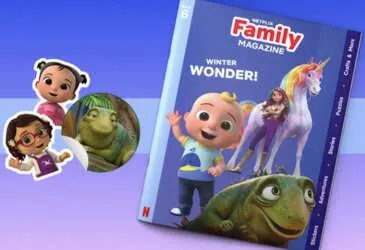 Netflix Family Magazine, Stickers & More All for FREE!