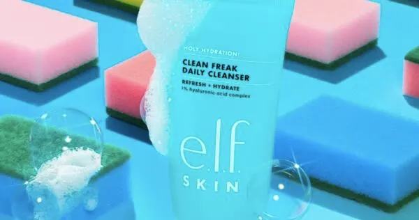 Clean, Fresh Skin Starts Here, Free e.l.f. Clean Freak Sample: free sample: A new FREE e.l.f. Holy Hydration Clean Freak Daily Cleanser sample has been popping up in sponsored