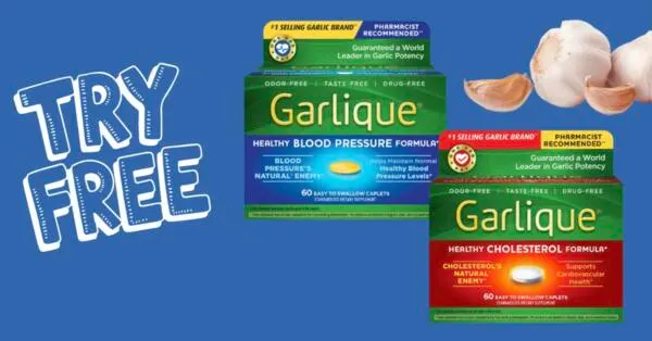 Experience Heart-Healthy Support with a FREE Garlique Sample: free sample: Sign up for a chance to receive a FREE sample of Garlique! Just answer the short questionnaire on th