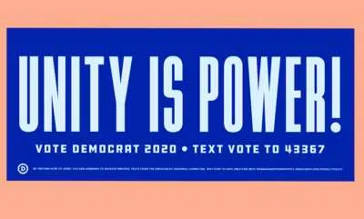 Add a FREE Unity Is Power Sticker to Your Collection