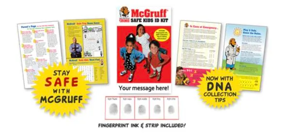 Keep Your Child Safe, Get a Free McGruff Safe Kids ID Kit!: free sample: The McGruff Safe Kids ID Kit not only provides valuable safety tips for children but also offers par