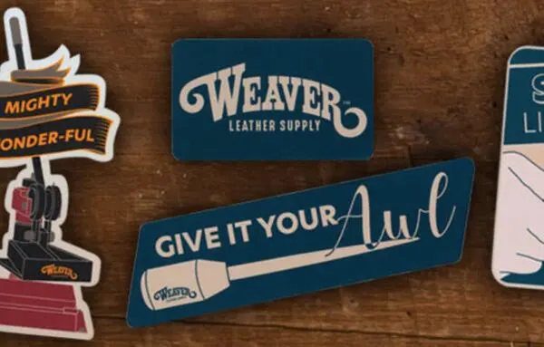 Stickers from Weaver Equine for Free: free sample: Your creativity and love of all things leather are part of who you are. You'll find a lot of like-mi
