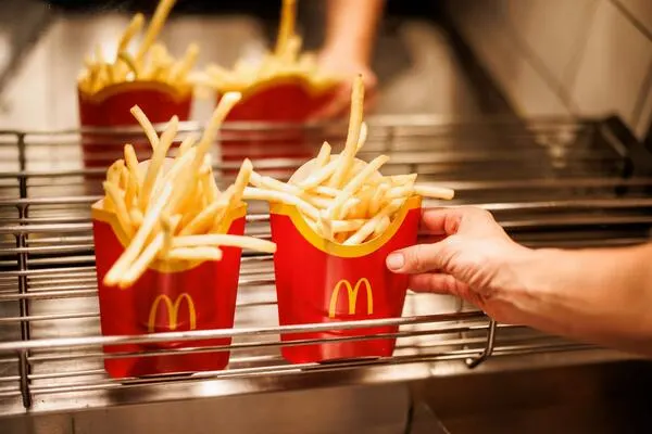Happy Friday! Free Medium Fries with any $1 Purchase at McDonald's: free sample: If you aren't already signed up to McDonald's rewards on the app, you need to get on it! They offer 