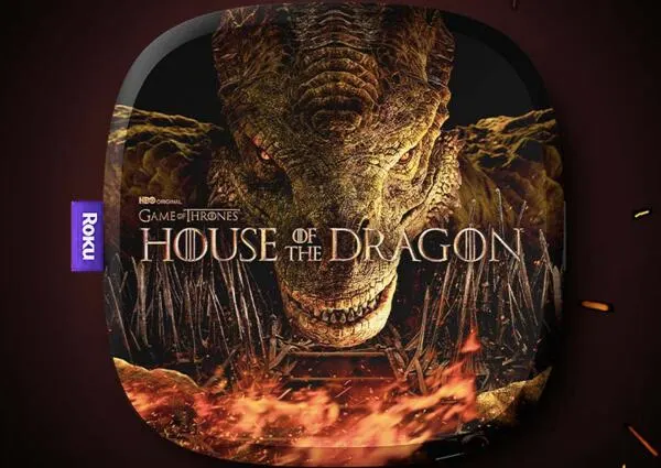 Roku Sweepstakes: free sample: Get a chance to win a Limited Edition House of the Dragon Roku Ultra! Click the 'Get Sample' button