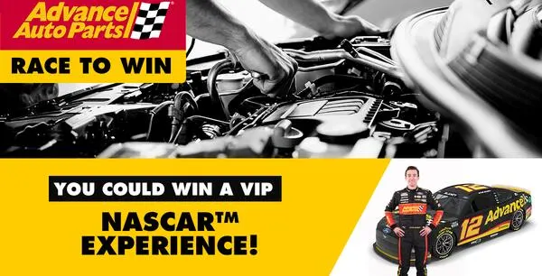 Advance Auto Parts Race to Win Instant Win Game and Sweepstakes: free sample: Get a chance to score a VIP experience in the Advance Auto Parts Race to Win!!! How to join? Simply