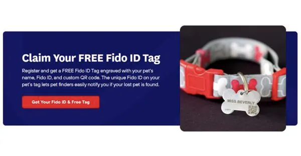 Ensure Your Pet’s Safety: Free Custom Fido Alert ID Tags!: free sample: FidoAlert offers a free nationwide pet alert network designed to help reunite lost pets with their o