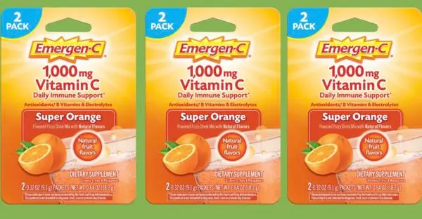 Stay Healthy for $0! Emergen-C Powder After Cash Back: free sample: Walmart has Emergen-C Vitamin C Powder on sale for $1.50. Clip the high-value Walmart Cash offer for