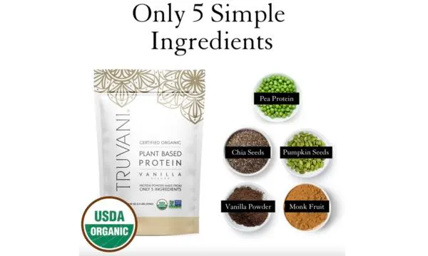 A Healthier You Starts Here: FREE Truvani Protein Powder!: free sample: Truvani is offering a free sample of its Plant-Based Protein Powder, known for its clean, organic in