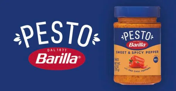 Taste Barilla Pesto Sweet & Spicy Pepper for FREE: free sample: You could be one of 100 people selected to get a FREE Barilla Pesto Sweet & Spicy Pepper ReFUNd thro