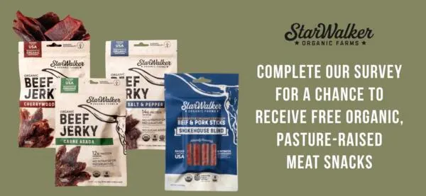 Healthy & Delicious, Free StarWalker Snacks: free sample: Apply for the FREE StarWalker Organic Pasture-Raised Meat Snacks sampling program! Selected particip