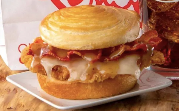 Maple Bacon Chicken Croissant Sandwich for Free at Wendy's: free sample: Wendy's is offering a free Maple Bacon Chicken Croissant Sandwich with any purchase through their ap