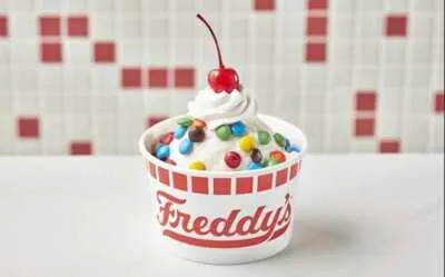 Birthday = Free Dessert! Mini Sundae or Concrete at Freddy's 