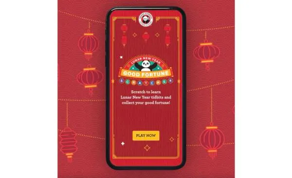 Scratch Your Way to Good Fortune with Panda Express!: free sample: The Panda Express Lunar New Year Good Fortune Scratcher Instant Win Game is an engaging promotion ce