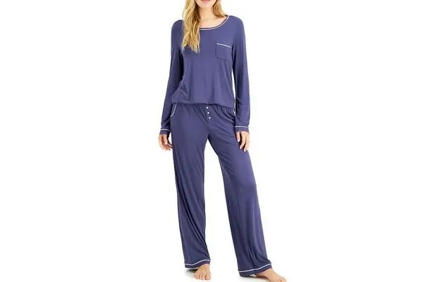 Knit Pajama Set for Women ONLY $20.82  — free sample: Looking for pajama this fall season? Macys is offering this Alfani Knit Pajama Set for only $20.82! 