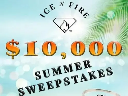 Ice N Fire $10,000 Summer Sweepstakes: free sample: Hey, you! Yeah, you. There's a story behind every ring on every finger. Would you like to tell a sto