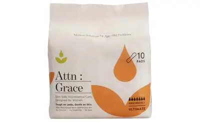 Menstruation Matters: 2 FREE Packs of Attn: Grace Pads!, free sample