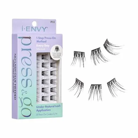 Get your Free i-ENVY Press & Go Lashes : free sample: You can get a free sample of i-ENVY Press & Go Lashes through sponsored ads appearing on social medi