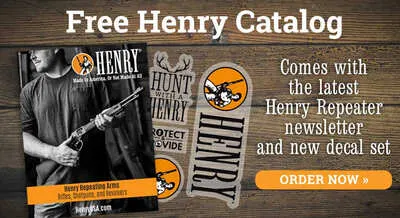 FREE Collector’s Decal Set and Catalog from Henry Repeating Arms!