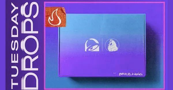 Score a FREE Secret Box from Taco Bell at 5pm est!: free sample: The webpage announces a free Taco Bell Secret Box giveaway for Taco Tuesday. It is available exclusi