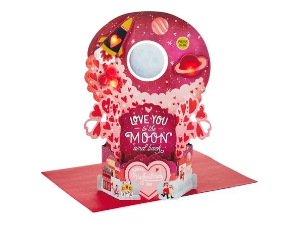 Free Paper Wonder 3D Pop-Up Valentine's Day Love Card: free sample: The month of love is drawing near but don't wait for the 14th to express your love for a dear person