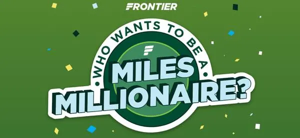 Miles to Wander: Win 1 Million Travel Miles!: free sample: Are you ready to take off on the trip of a lifetime? Then enter the Frontier Miles Millionaire Sweep