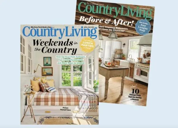 Bring Country Charm to Your Screen, Free 1-Year Subscription!: free sample: Get a free 1-year digital subscription to Country Living and enjoy decorating ideas, seasonal inspir